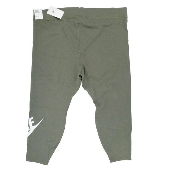 Nike Women's Size 3X Olive/White Graphic HW Leggings FB3097-325 NWT - Picture 4 of 11
